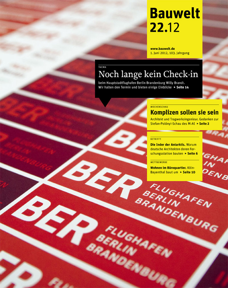 Bauwelt Cover 22.12