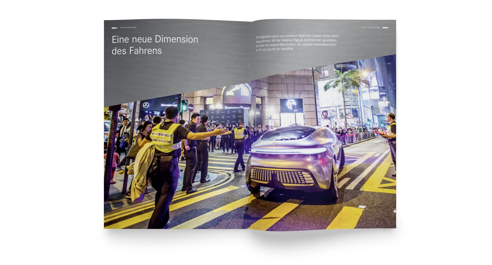 Daimler Corporate Design Editorial Broschüre
