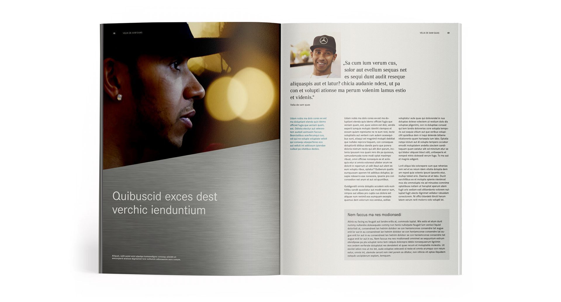 Daimler Corporate Design Editorial Broschüre