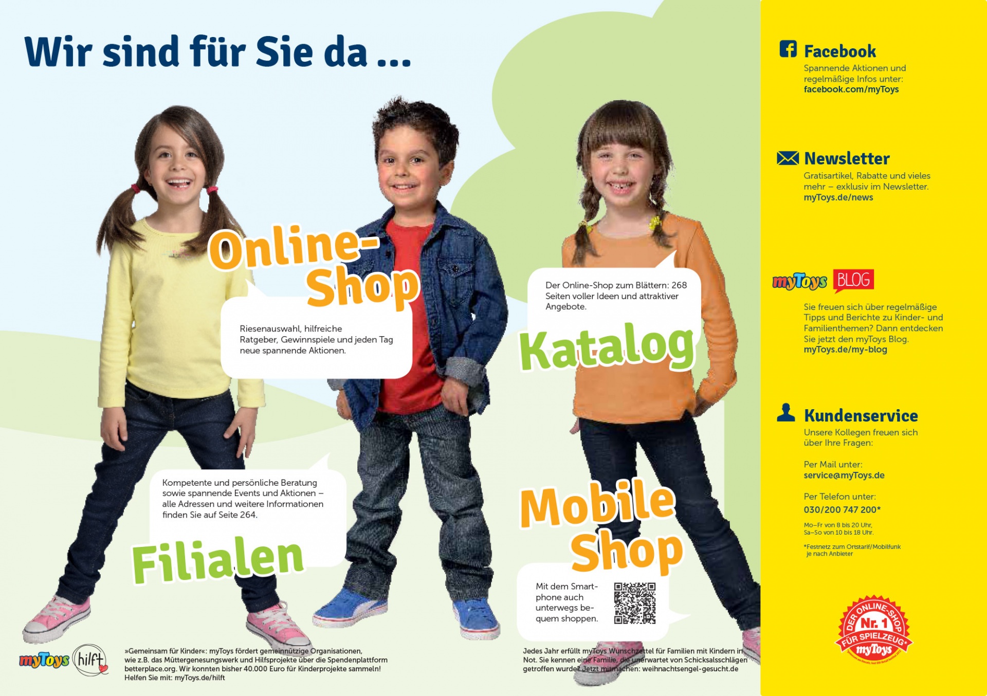 Online Branding für MyToys Realgestalt GmbH, Berlin
