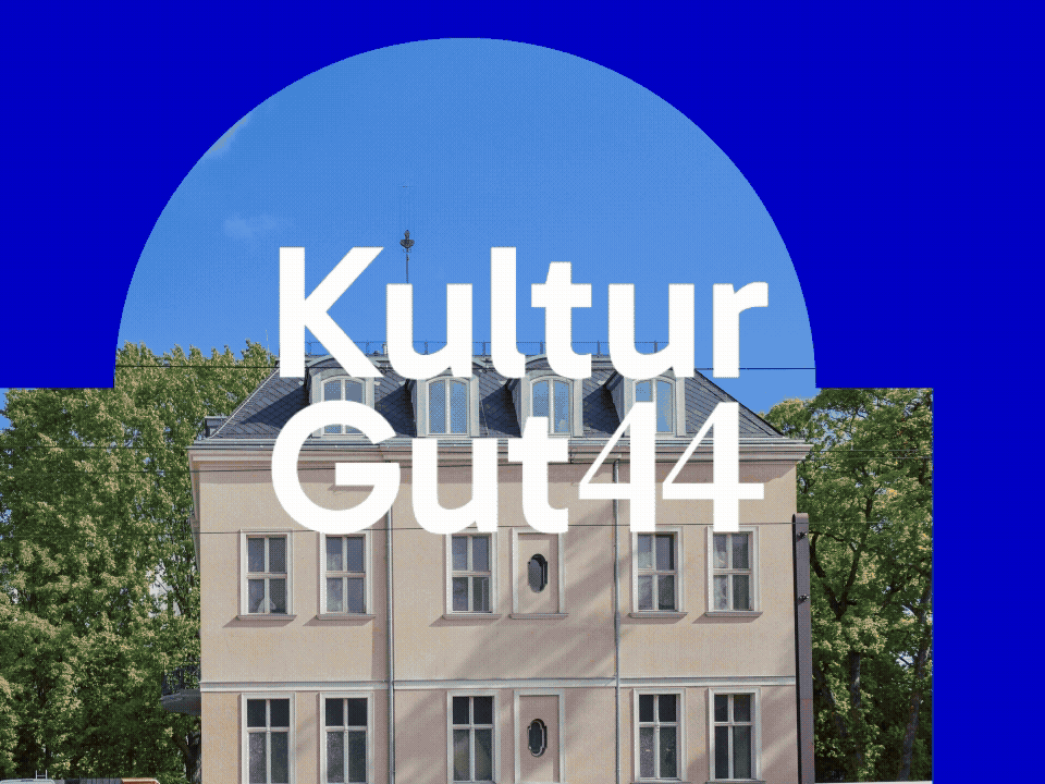 Gif Animation KulturGut44 Logo auf Fotos